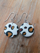 Load image into Gallery viewer, Cute leopard print dangles